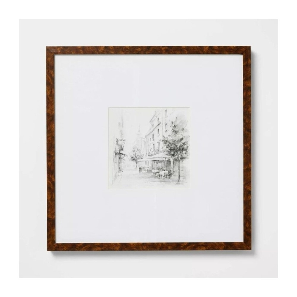 20"x20" Black & White Landscape Wall Art - Threshold Studio McGee - Target 2025